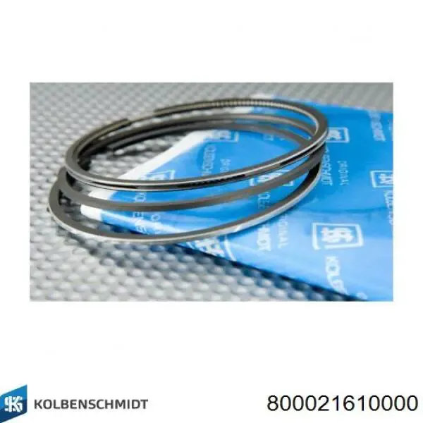 Aros de pistón para 1 cilindro, STD 800021610000 Kolbenschmidt