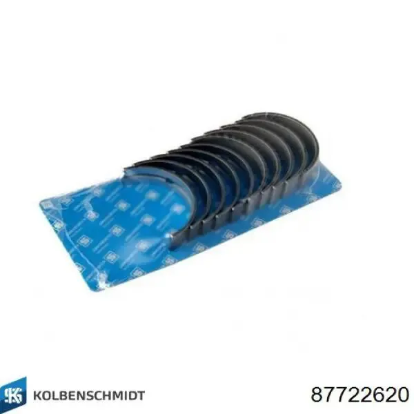 Juego de cojinetes de cigüeñal, cota de reparación (+0,50 mm) 87722620 Kolbenschmidt