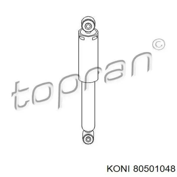 Amortiguador trasero Opel Astra 51, 52, F35, M35