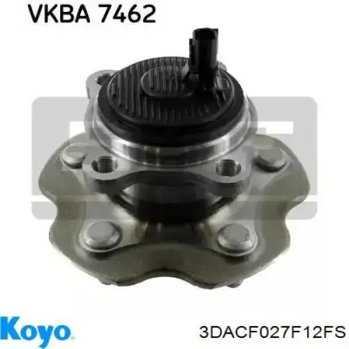 Cubo de rueda trasero 3DACF027F12FS Koyo