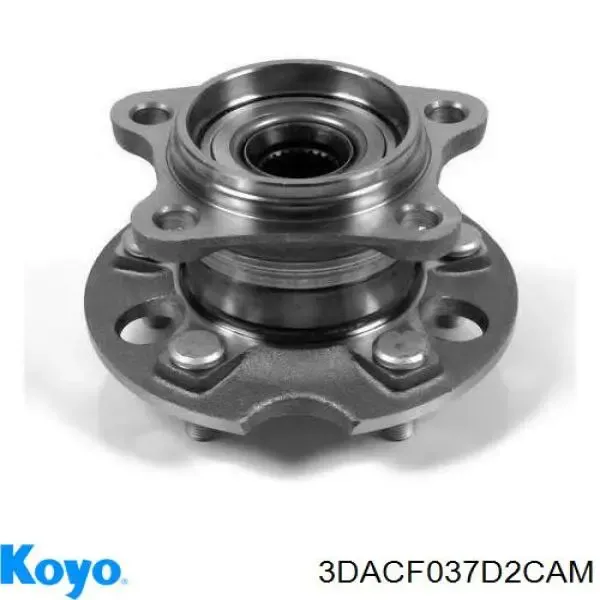 Cubo de rueda trasero 3DACF037D2CAM Koyo