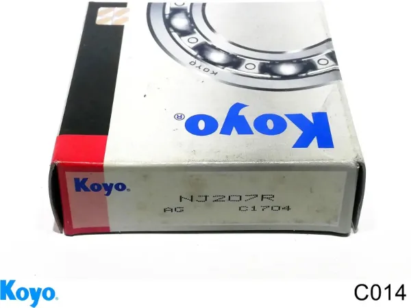 Anillo de retención del rodamiento del semieje trasero C014 Koyo