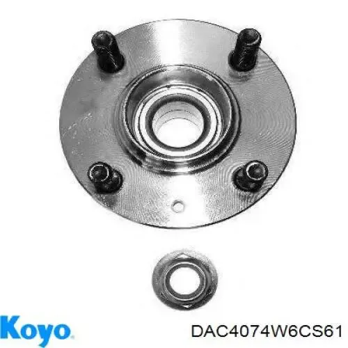 Cojinete de rueda delantero DAC4074W6CS61 Koyo