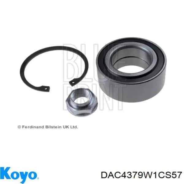 Cojinete de rueda delantero DAC4379W1CS57 Koyo