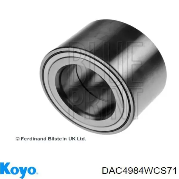 Cojinete de rueda DAC4984WCS71 Koyo