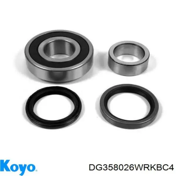 Cojinete de rueda DG358026WRKBC4 Koyo