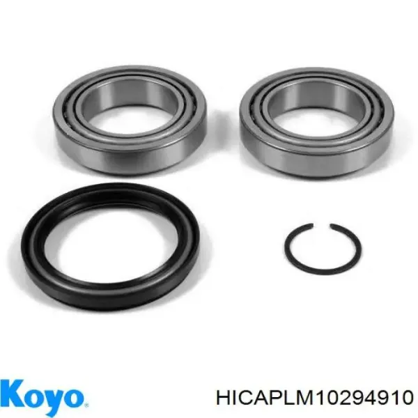Cojinete exterior del cubo de rueda delantera HICAPLM10294910 Koyo