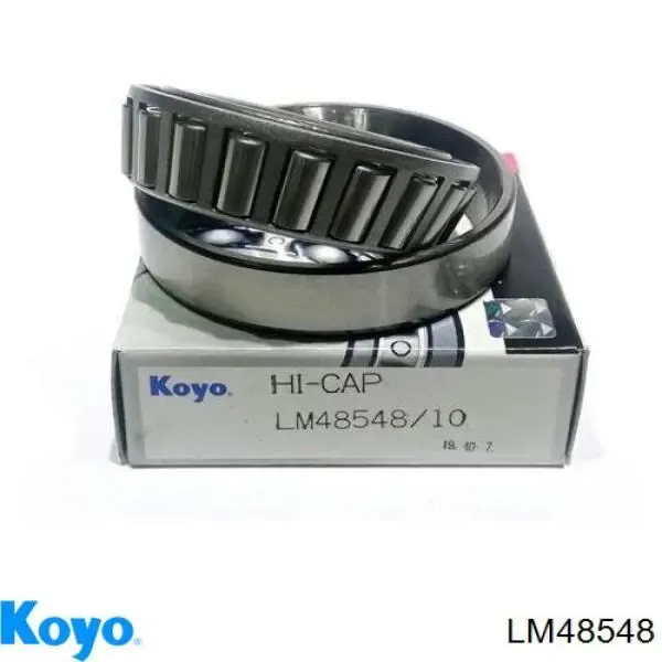 Cojinete interno del cubo de rueda delantera LM48548 Koyo