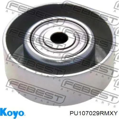 Polea inversión / guía, correa poli V PU107029RMXY Koyo