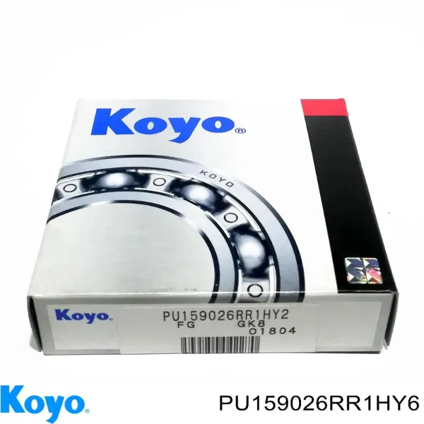 Polea inversión / guía, correa poli V PU159026RR1HY6 Koyo