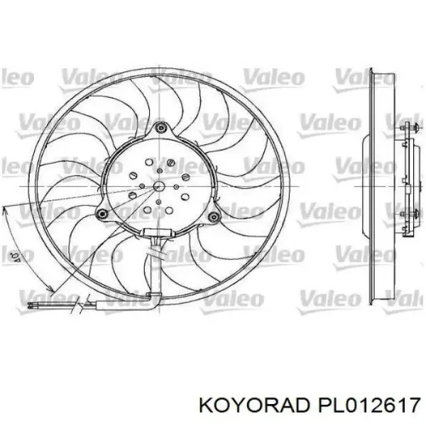 Radiador PL012617 Koyorad