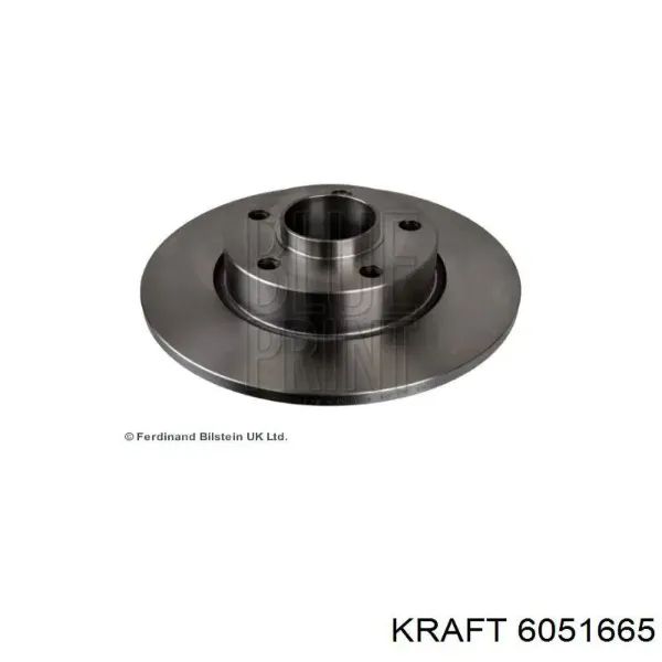 Disco de freno trasero Renault Trafic 2 FL