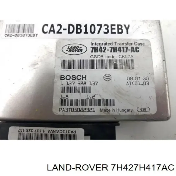 Módulo de control de la caja de transferencia 7H427H417AC Land Rover