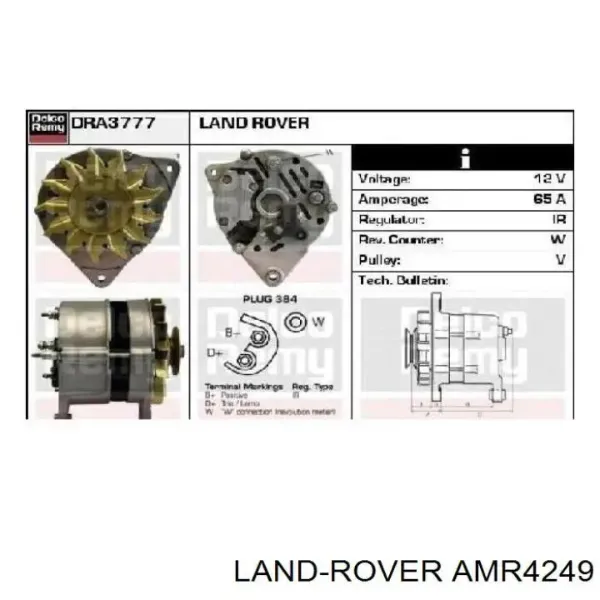 Alternador AMR4249 Land Rover