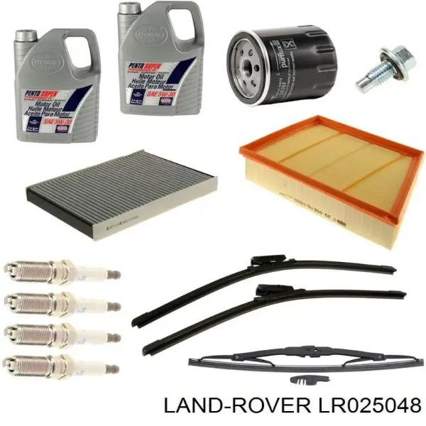 Tapón del cárter de aceite LR025048 Land Rover