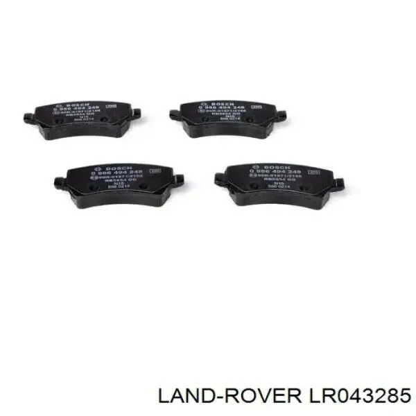 Pastillas de freno traseras LR043285 Land Rover