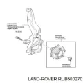 Mangueta delantera izquierda Land Rover Discovery LR3
