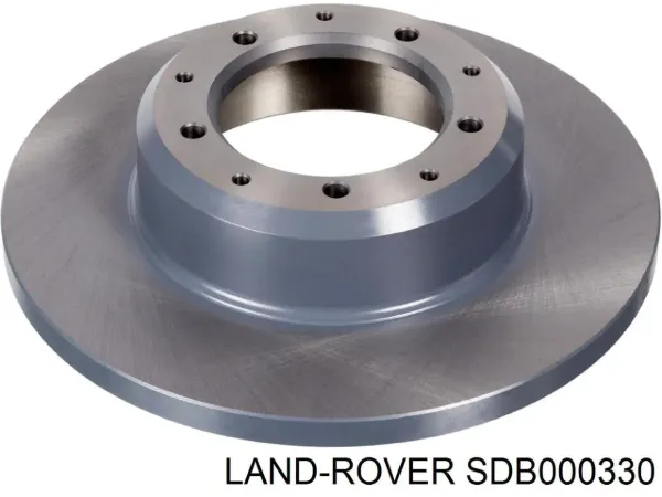 Disco de freno trasero SDB000330 Land Rover