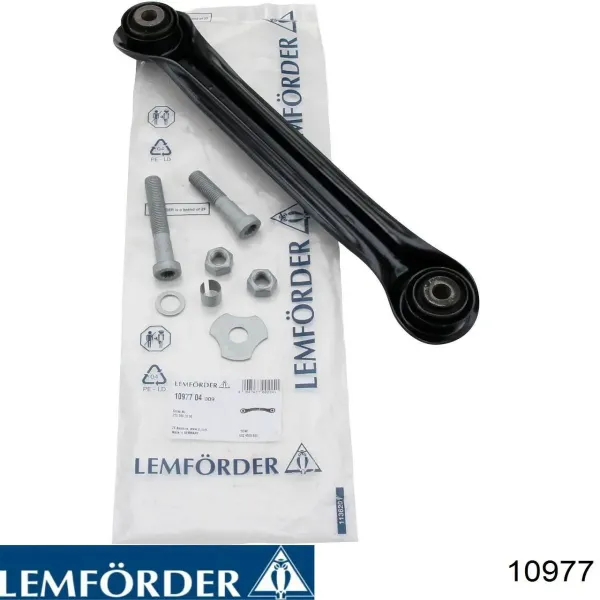 Brazo longitudinal inferior trasero izquierdo/derecho 10977 Lemforder