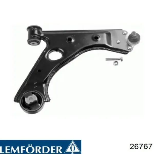 Brazo inferior izquierdo de la suspensión delantera 26767 Lemforder