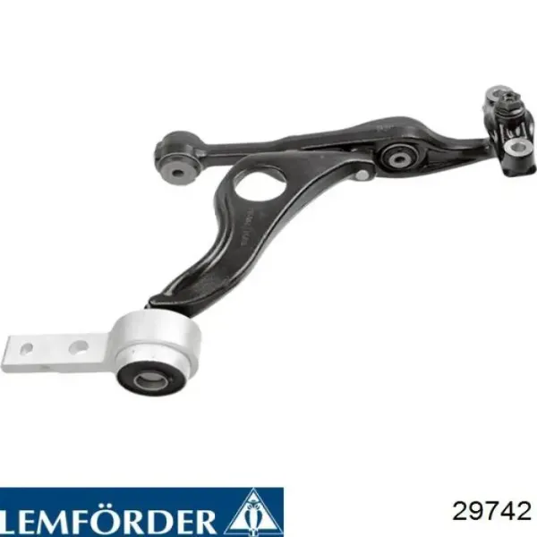 Brazo inferior derecho de la suspensión delantera 29742 Lemforder