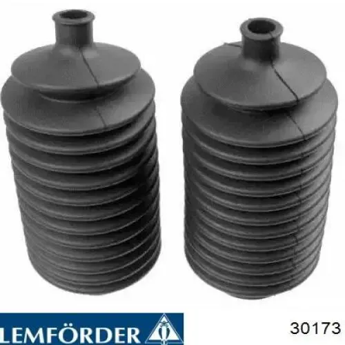Guardapolvo de dirección izquierdo (cremallera) 30173 Lemforder