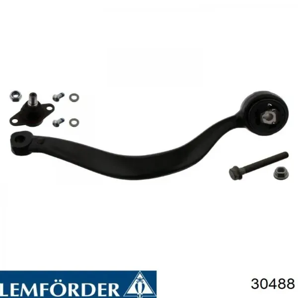 Brazo inferior izquierdo de la suspensión delantera 30488 Lemforder