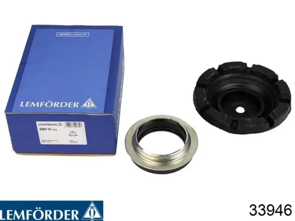 Rodamiento de soporte del amortiguador delantero 33946 Lemforder