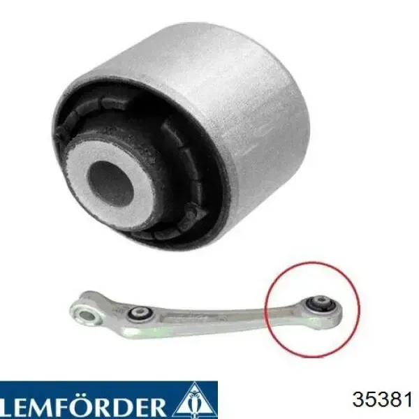Silentblock del brazo de suspensión 35381 Lemforder