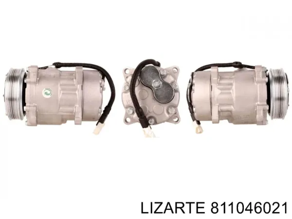 Compresor de aire acondicionado Peugeot 206 2A/C