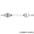 Semieje delantero izquierdo Opel Corsa S07