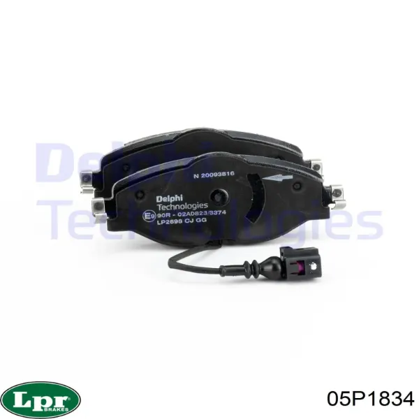 Pastillas de freno delanteras Volkswagen Passat 3G2, CB2