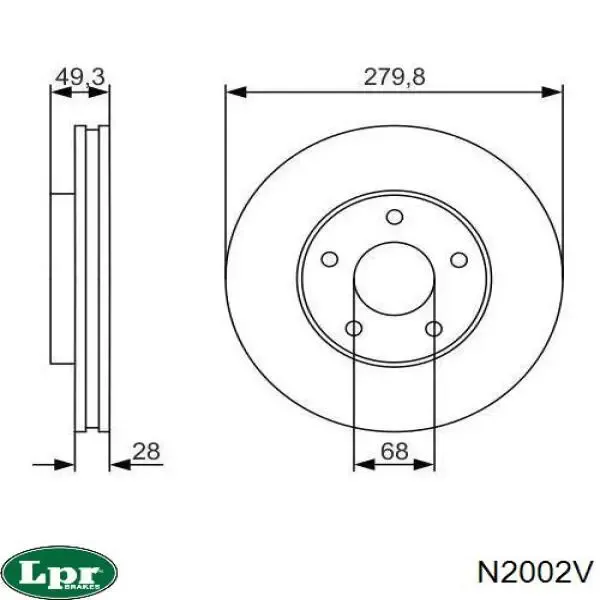 9936820 Brembo