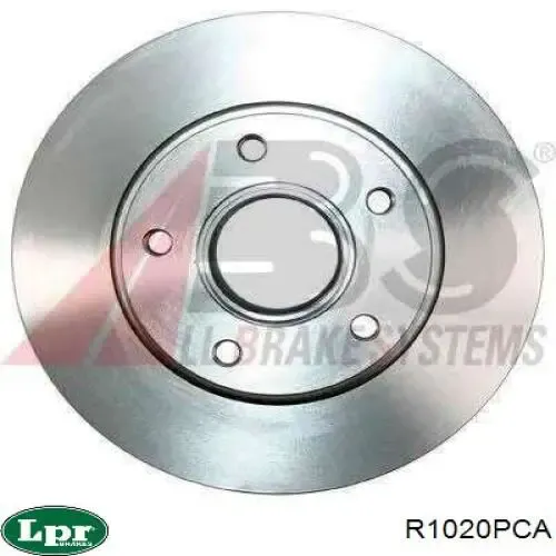 Disco de freno trasero Renault Trafic 2 FL