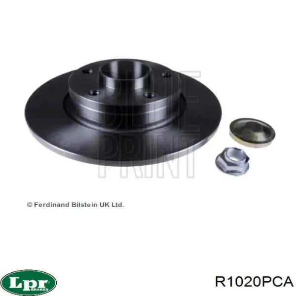 Disco de freno trasero Renault Trafic 2 FL