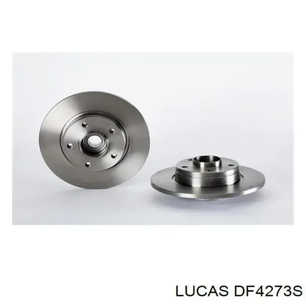 Disco de freno trasero Renault Trafic 2 FL