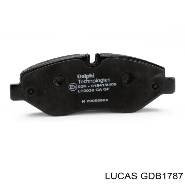 Pastillas de freno delanteras Renault Laguna 2 BG0, BG1