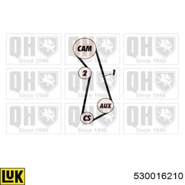 Kit de distribución 530016210 LUK