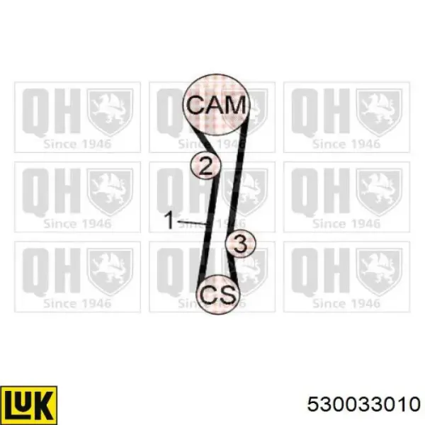 Kit de distribución 530033010 LUK