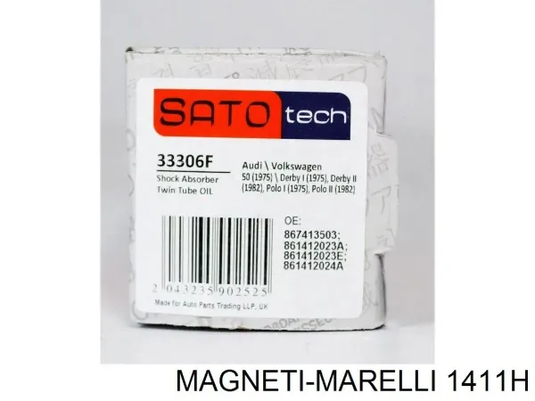 Amortiguador delantero Volkswagen Polo 2 86C