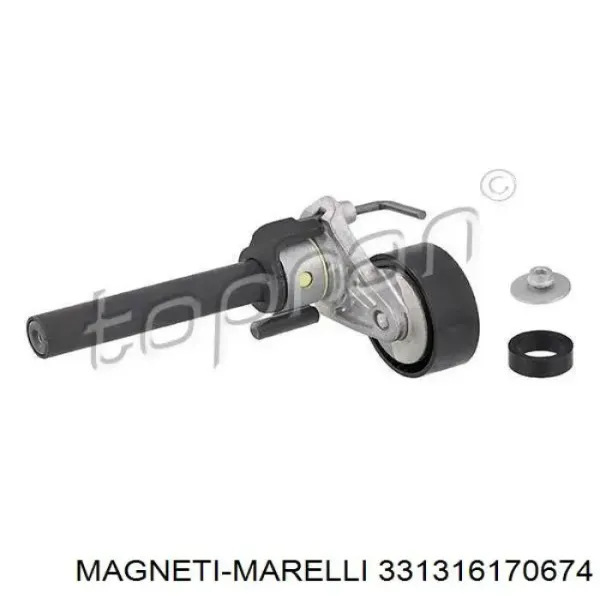 Polea tensora correa poli V 331316170674 Magneti Marelli
