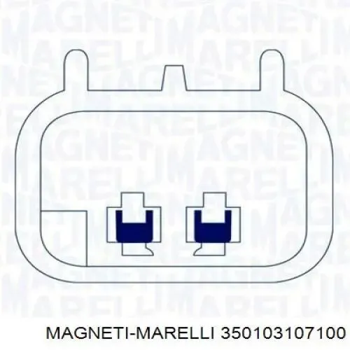 Mecanismo de elevalunas delantero izquierdo AC1071 Magneti Marelli
