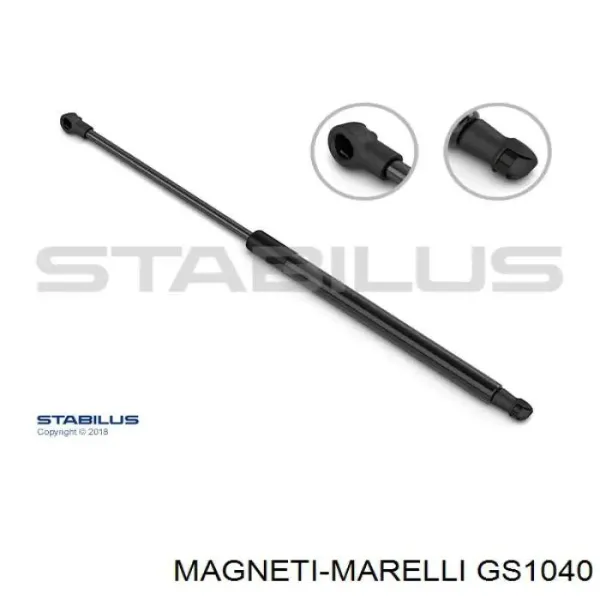 Amortiguador maletero GS1040 Magneti Marelli