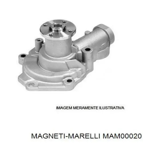 Elemento de turbina de la bomba de combustible MAM00020 Magneti Marelli