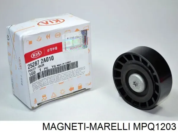Polea inversión / guía, correa poli V MPQ1203 Magneti Marelli