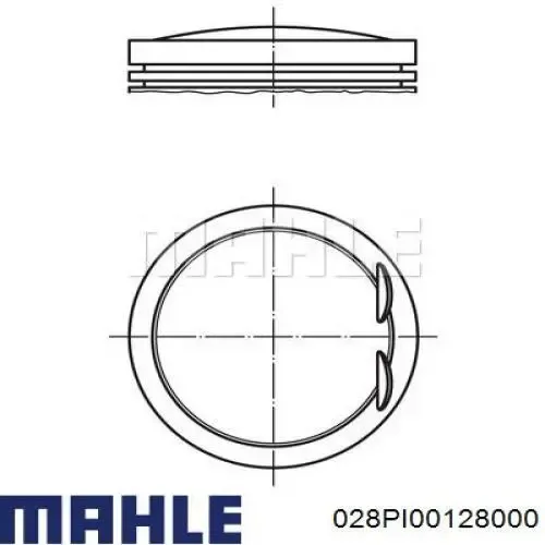 Pistón 028PI00128000 Mahle Original
