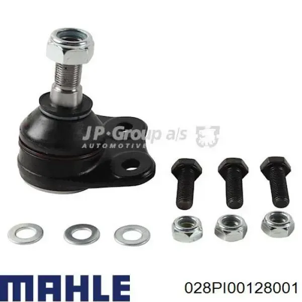 Pistón completo para un cilindro, primera sobremedida (+0,25 mm) 028PI00128001 Mahle Original