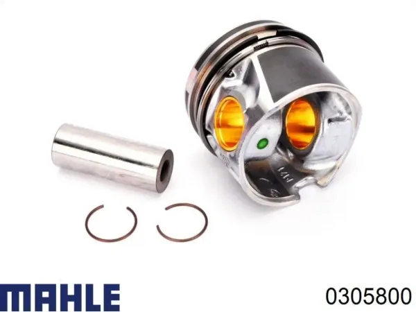 Pistón 0305800 Mahle Original