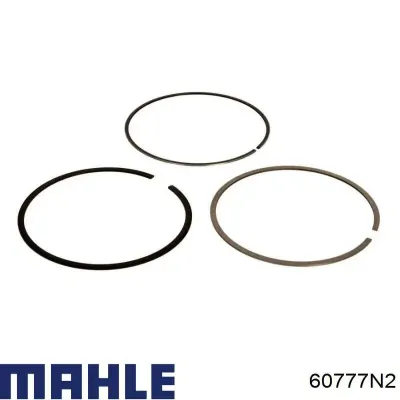 Juego de aros de pistón para motor, sobremedida (+0,50 mm) MAHLE 60777N2