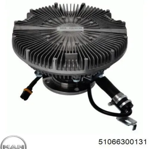 Embrague viscoso de ventilador 51066300131 MAN